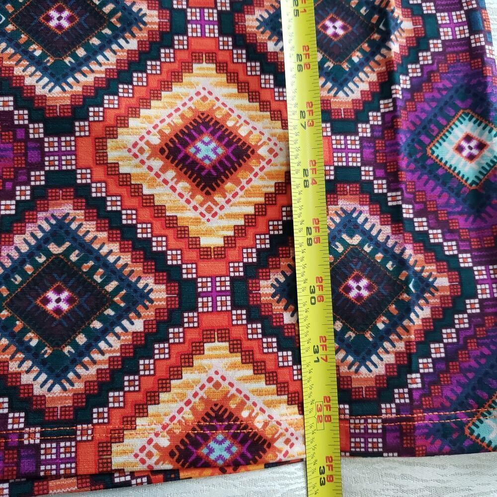 Tiger Lily Vibrant Patchwork Print Dress/Cover Up Resort Wear Boho Vacation — image 5 of 8